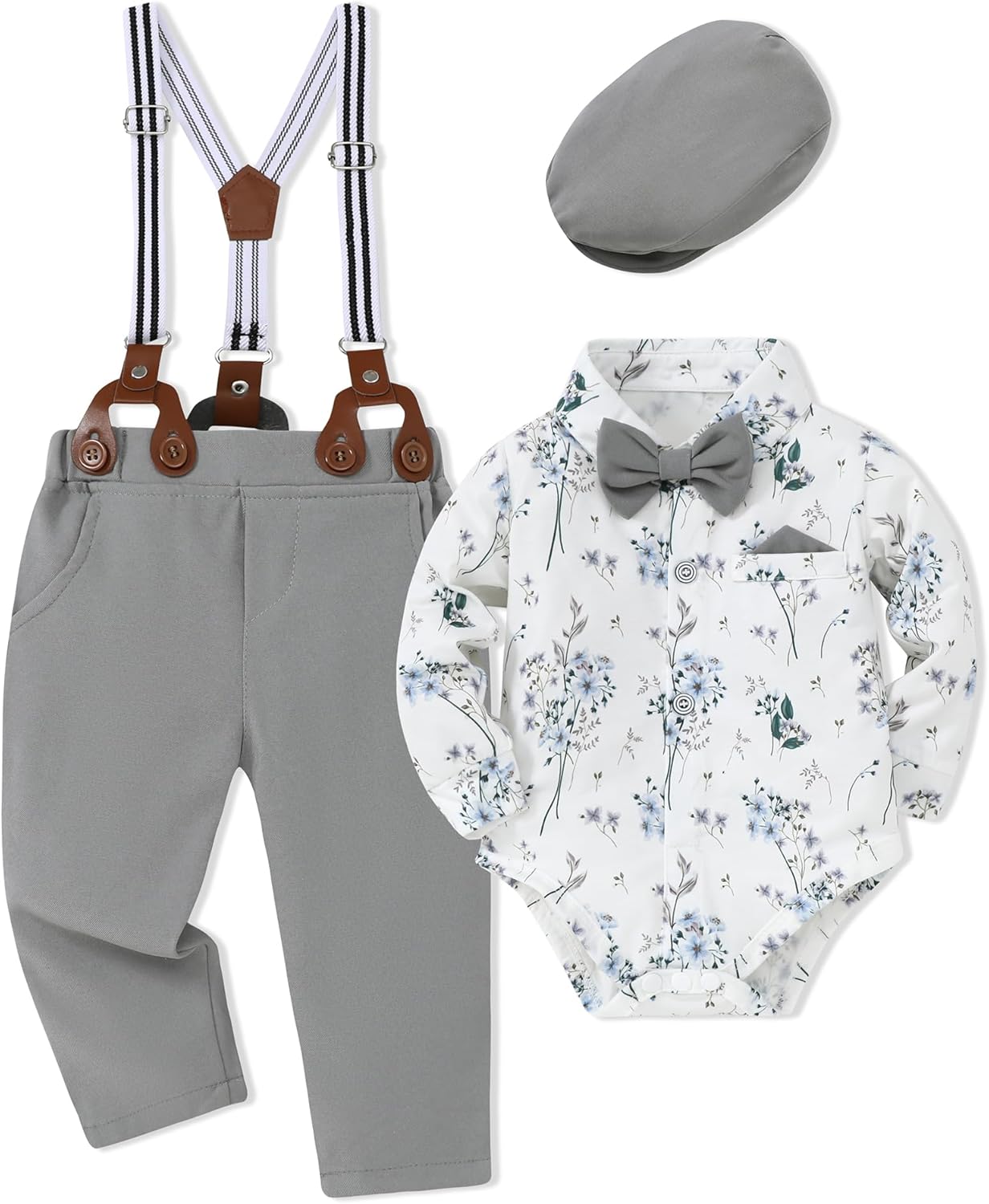 Stylish Baby Boy Clothes for All Occasions - 4pcs Suits