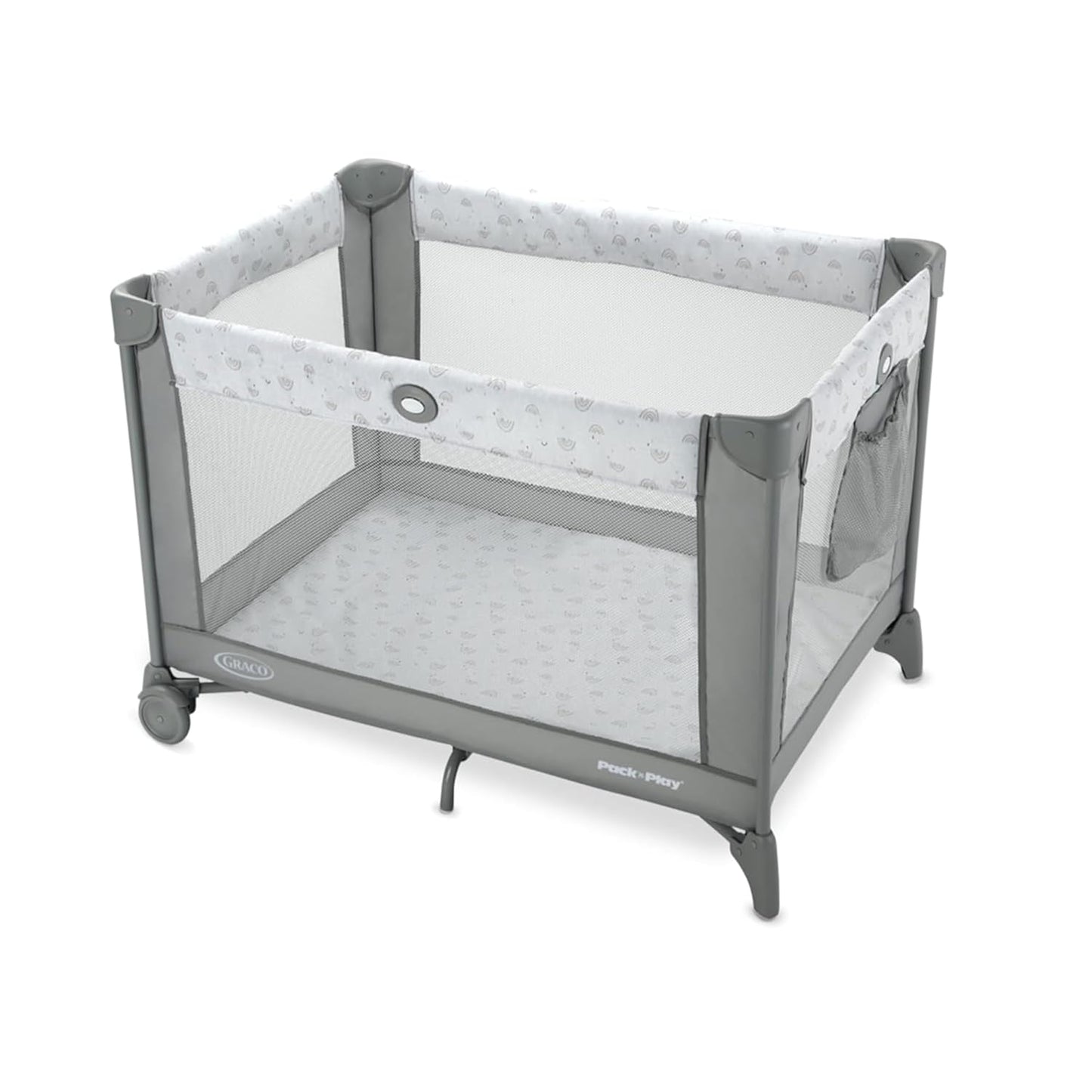 Graco Reign Pack n Play: Compact Fold, Mesh Storage