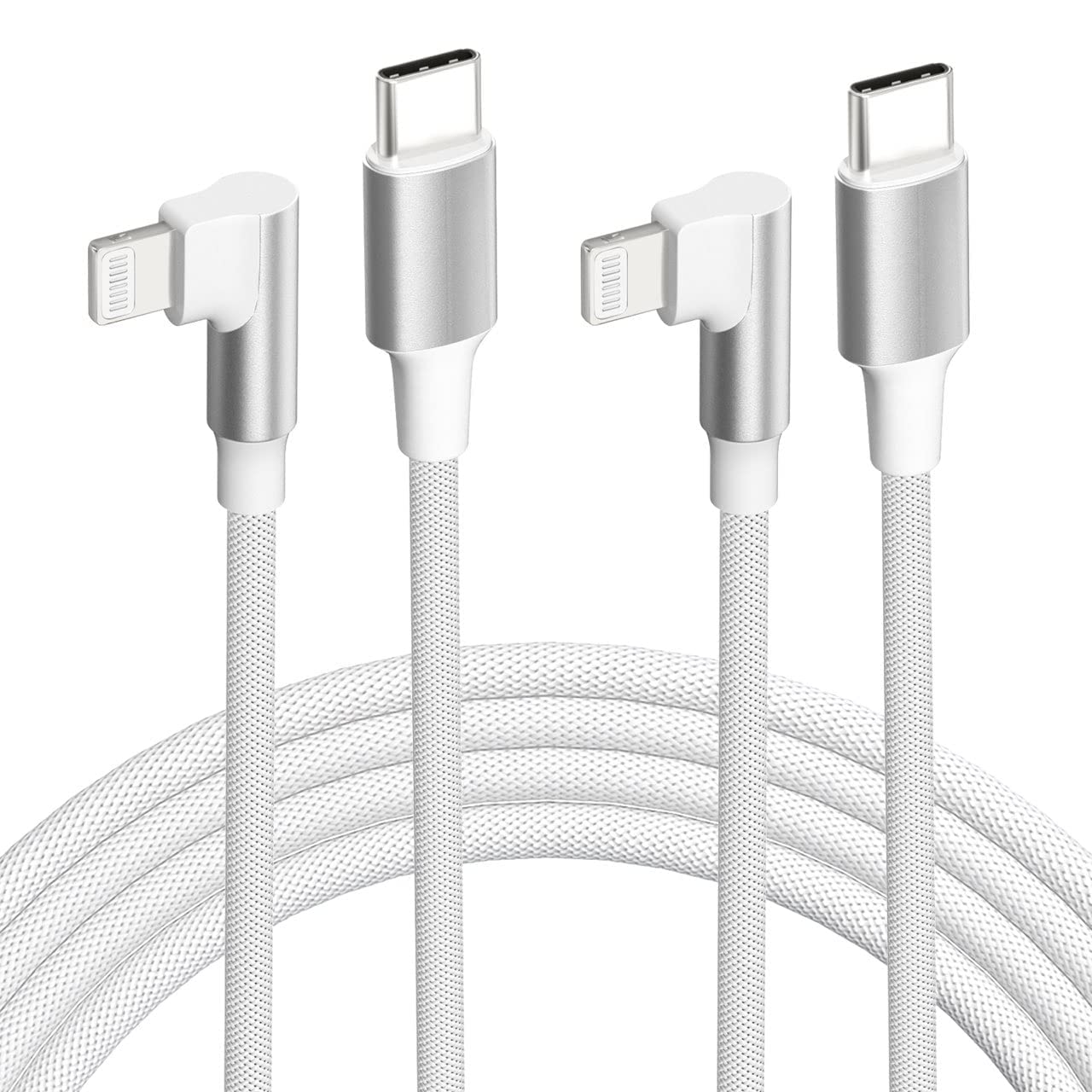 Eashion 6FT Right Angle iPhone Fast Charger Cable