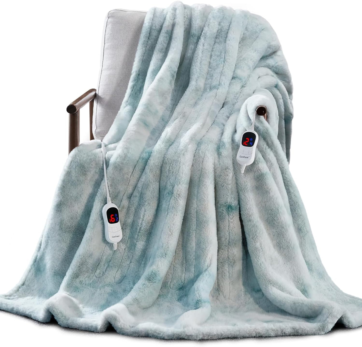 Guohaoi Heated Blanket Electric Throw for Ultimate Comfort