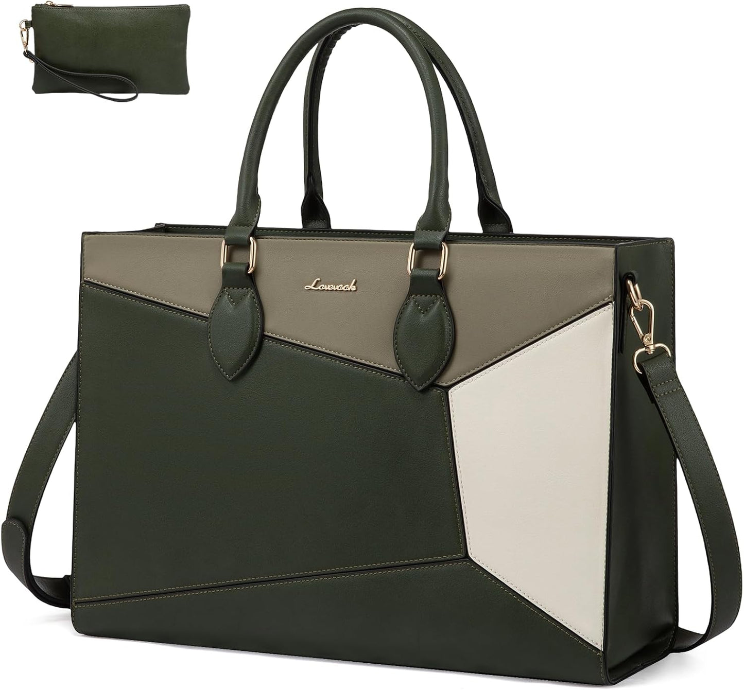 LOVEVOOK Laptop Bag for Women - Stylish & Functional Tote