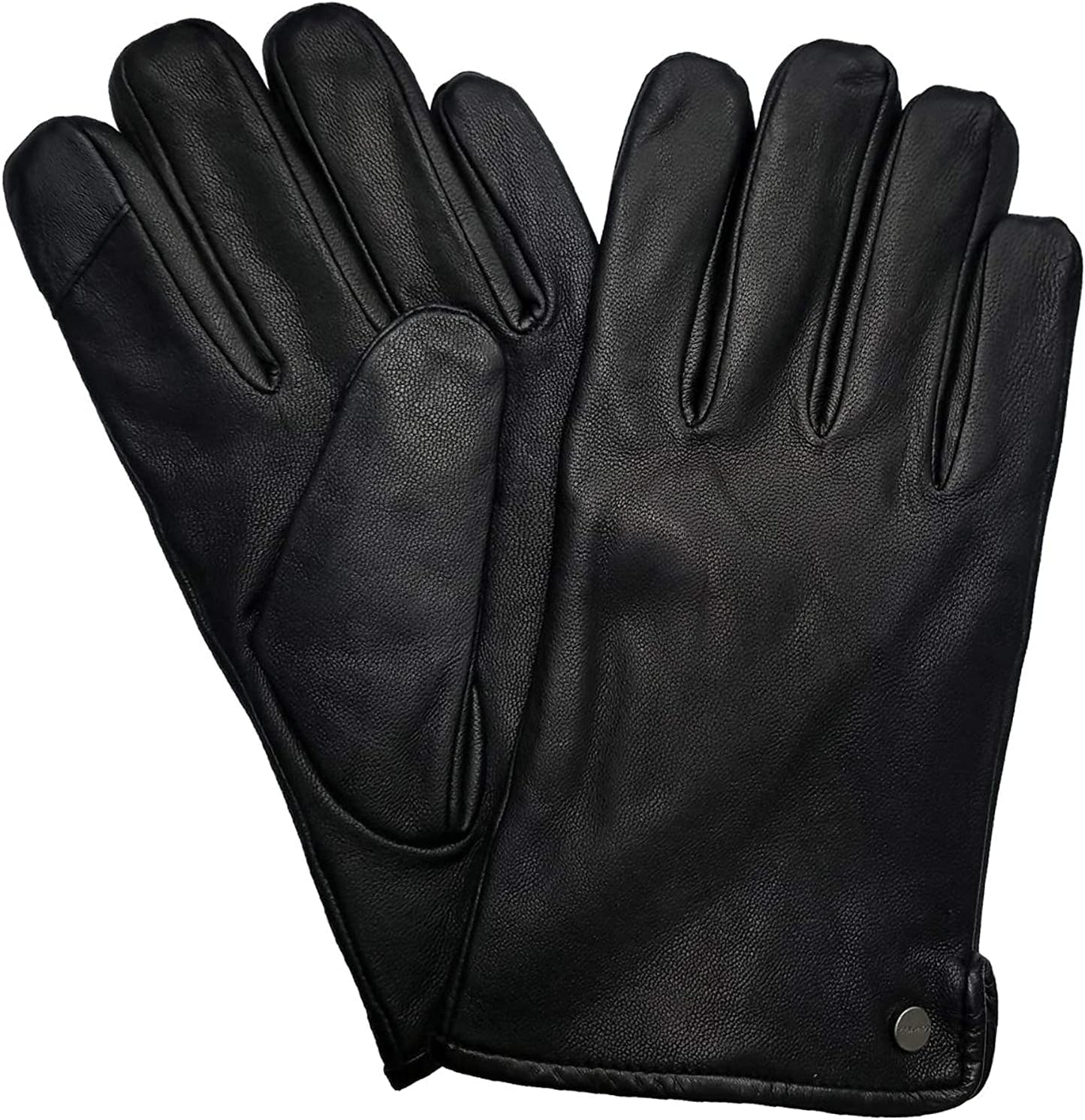 Calvin Klein Leather Gloves: Stylish & Warm