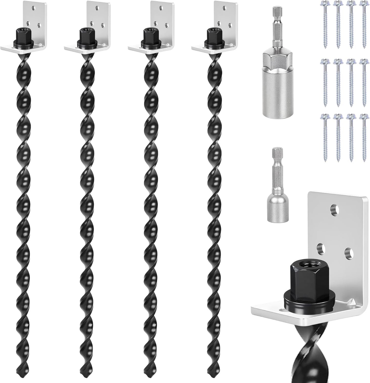 24 Inch Ground Anchors for Mobile Homes and Storage Sheds