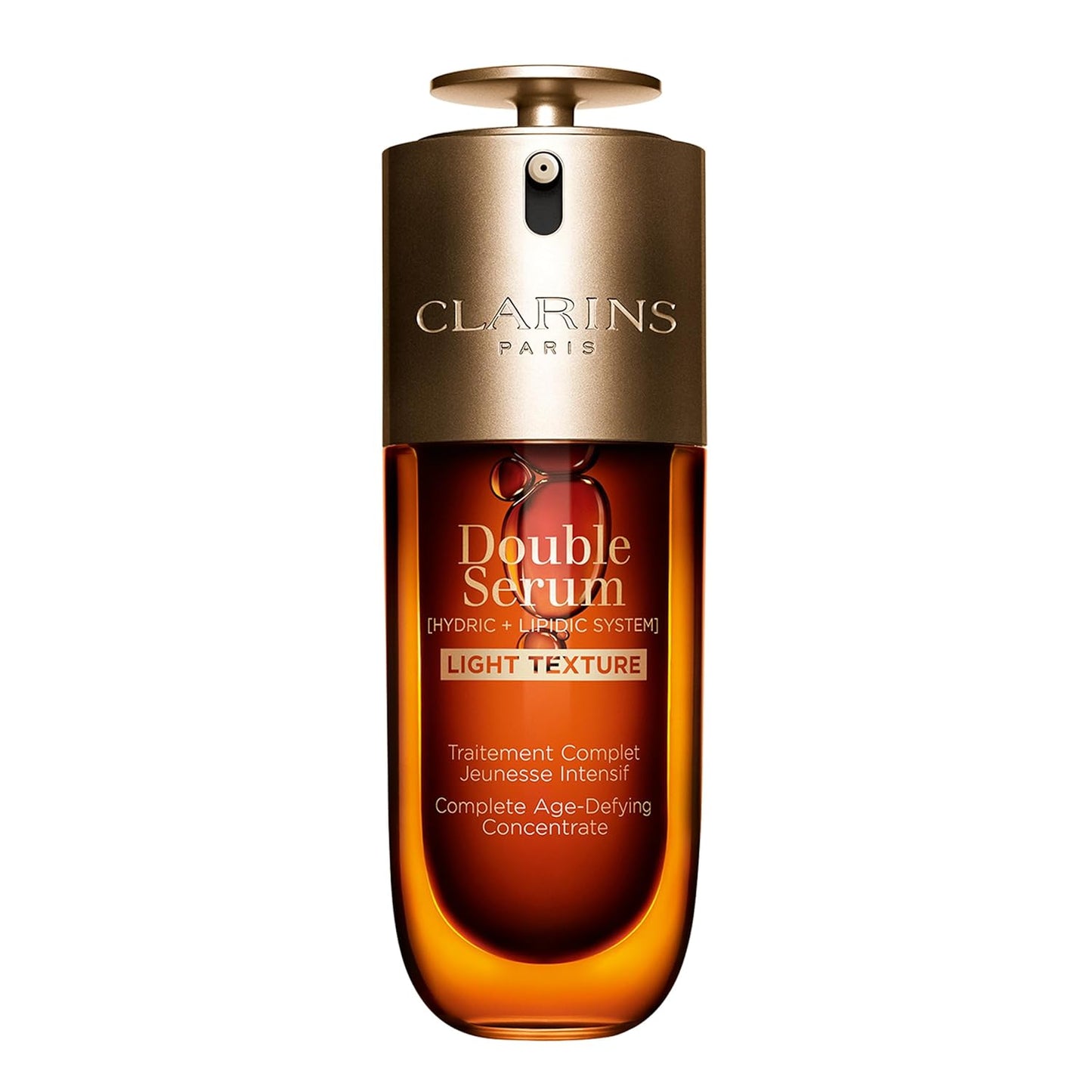 Clarins DOUBLE SERUM LIGHT TEXTURE for Radiant, Youthful Skin