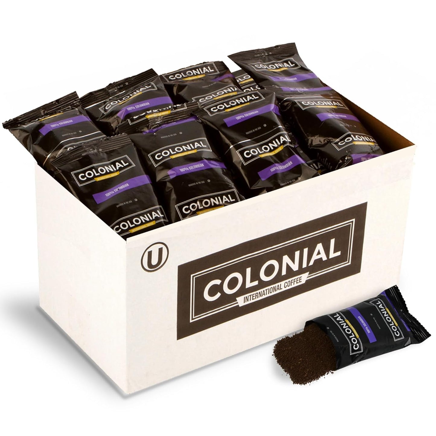 100 Pack Colombian Medium Roast Coffee Bags