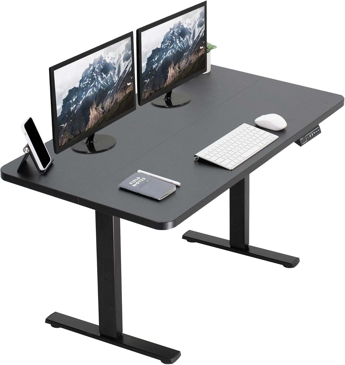 VIVO Electric Standing Desk with Memory Height Adjustment Features