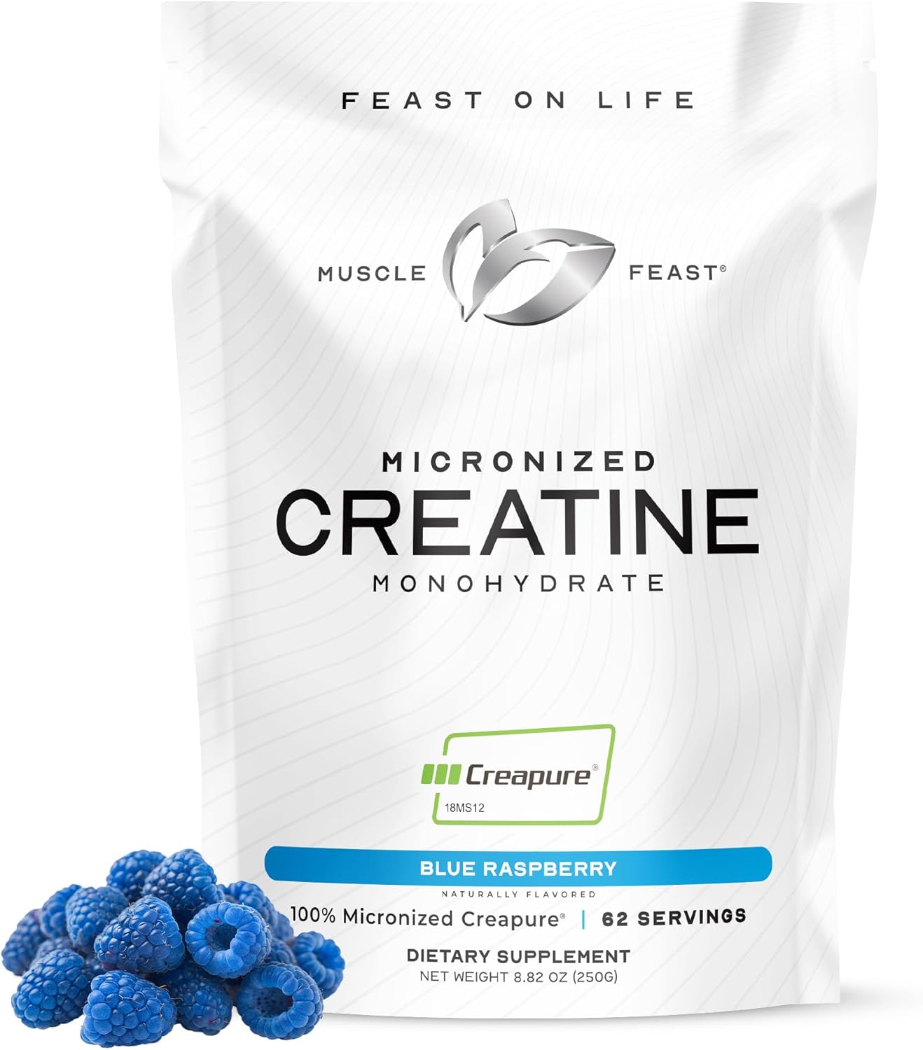 Muscle Feast Creapure Micronized Creatine for Enhanced Workouts