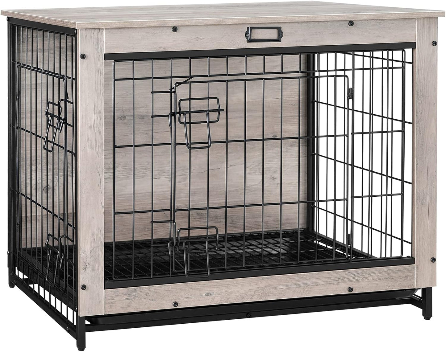 HOOBRO Dog Crate Furniture - Stylish Medium Dog Kennel Indoor