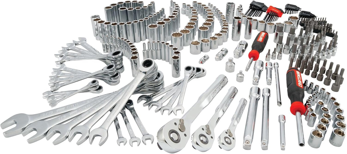 CRAFTSMAN Mechanics Tool Set: 298 Piece Hand Tool & Socket Set
