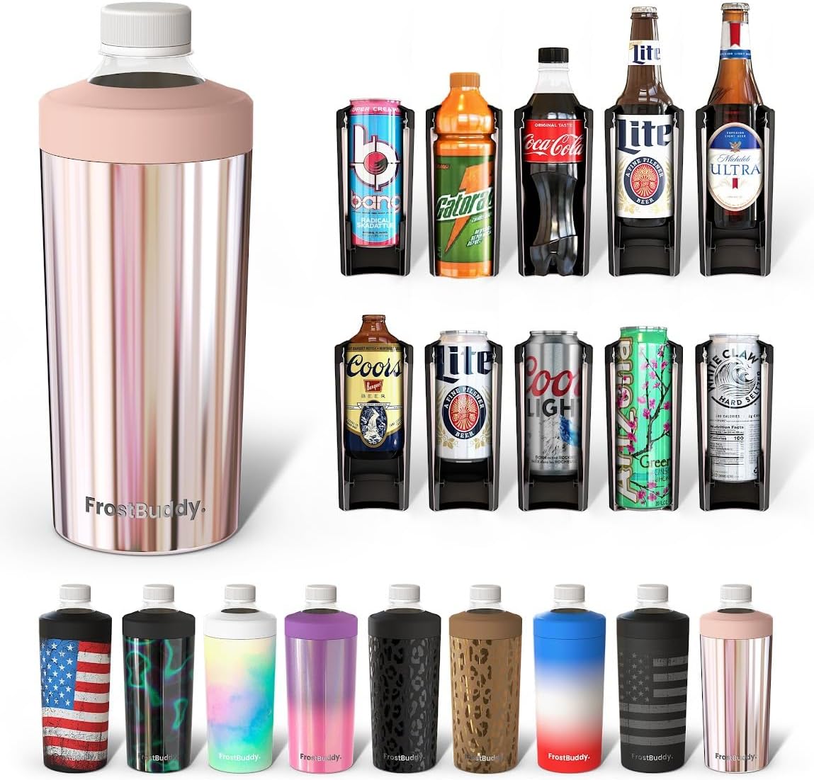 Frost Buddy Universal XL Can Cooler - Fits All Sizes