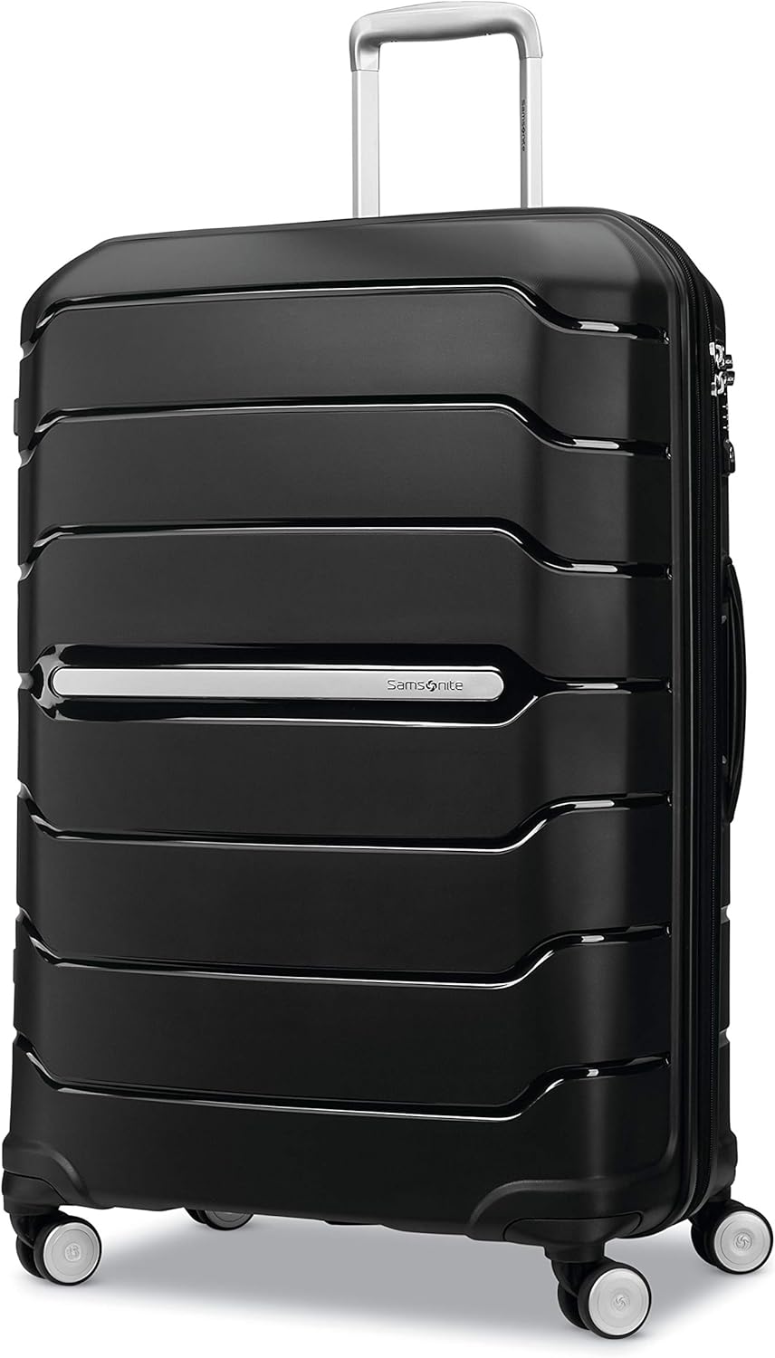 Samsonite Freeform Large Checked Luggage with Dual 360 Wheels