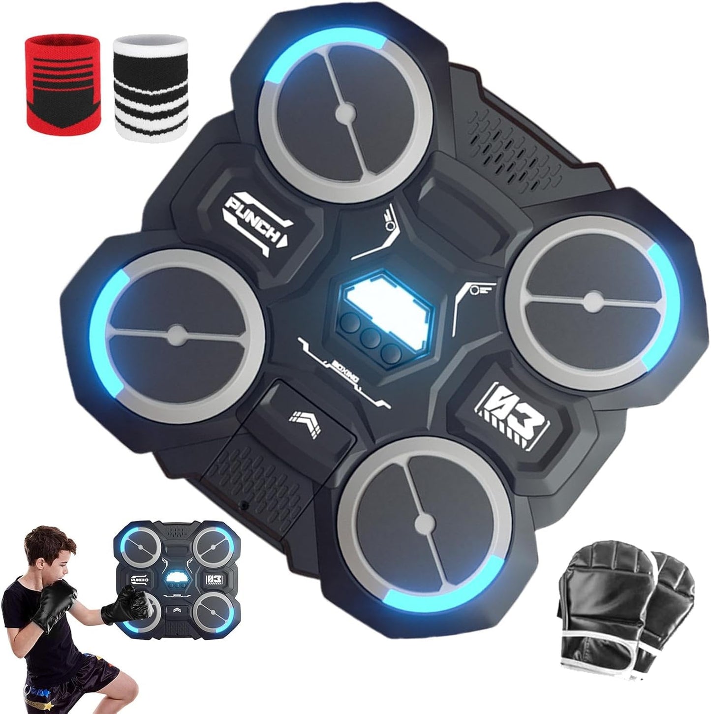 Kid's Smart Music Boxing Set - Fun Workout!