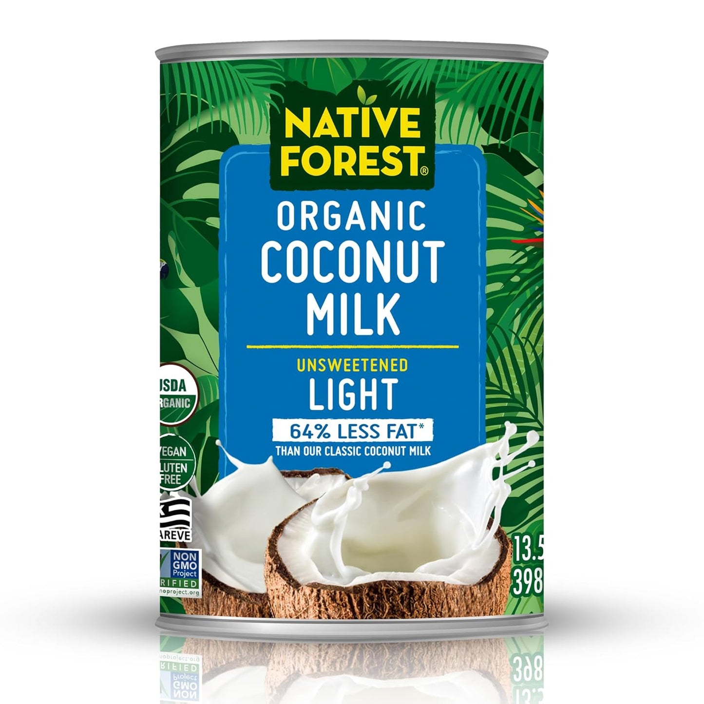 Organic Light Coconut Milk - Rich, Creamy & Dairy-Free Option