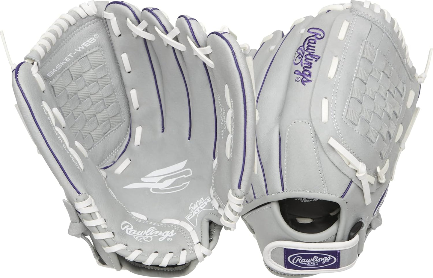 Rawlings Sure Catch Youth Softball Glove for Young Players