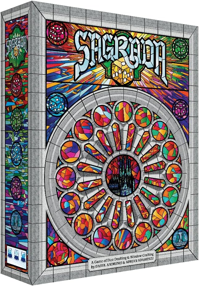 Sagrada Board Game - Family Fun with Dice Drafting Strategy