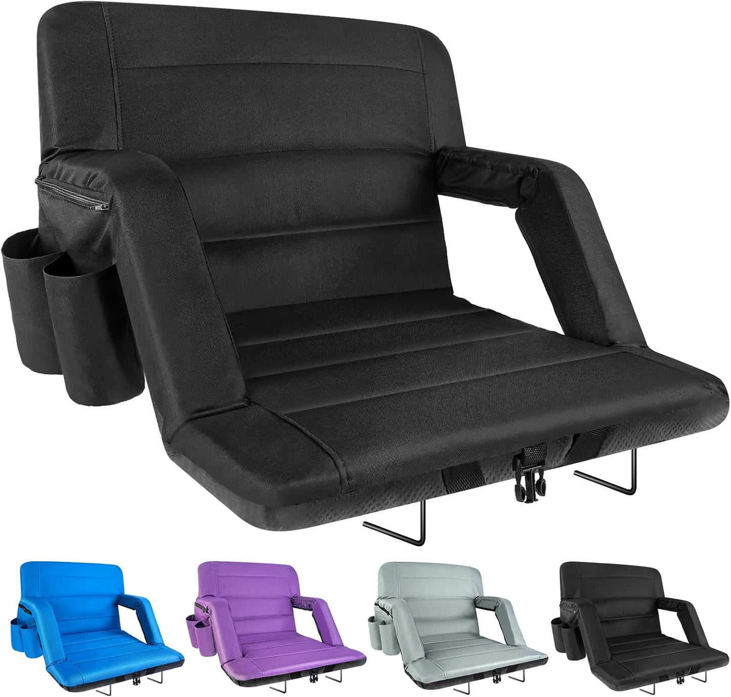 Extra Wide Stadium Seats with Back Support for Ultimate Comfort