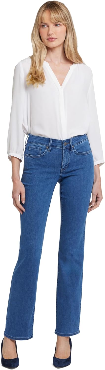 NYDJ Women's Marilyn Straight Denim Jeans - Classic Fit & Style