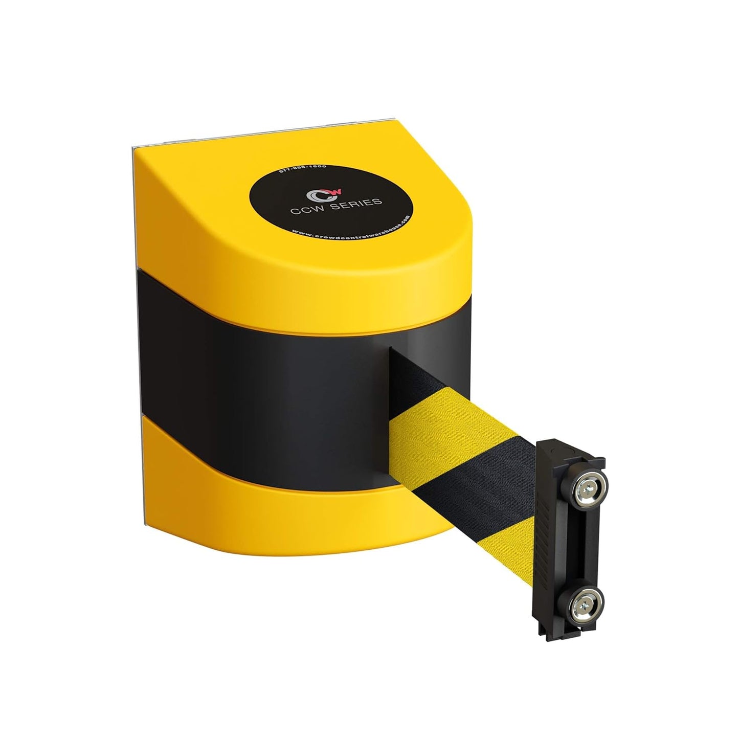 CCW Series WMB-220 Magnetic Wall Mount Retractable Belt Barrier
