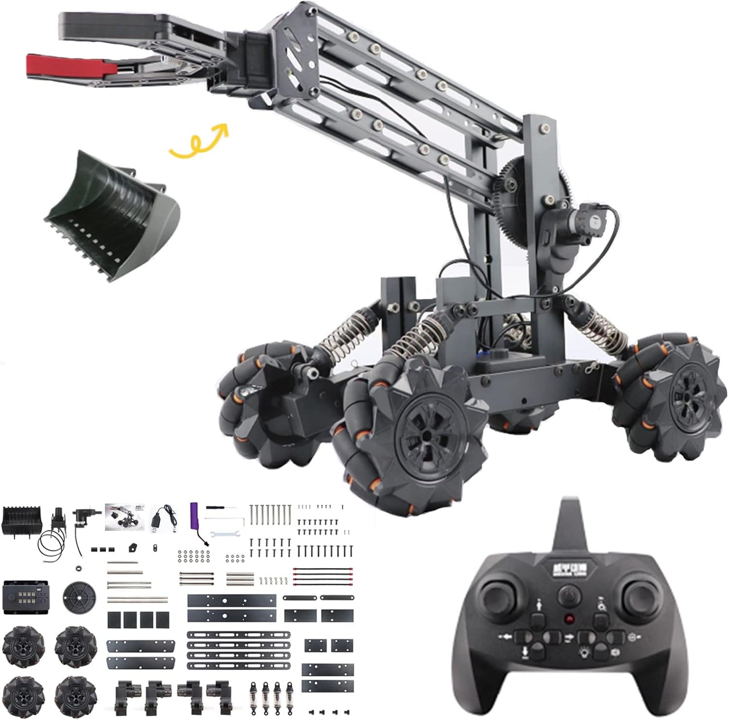 STEM Robotic Excavator Kit for Kids 8+ by VANLINNY