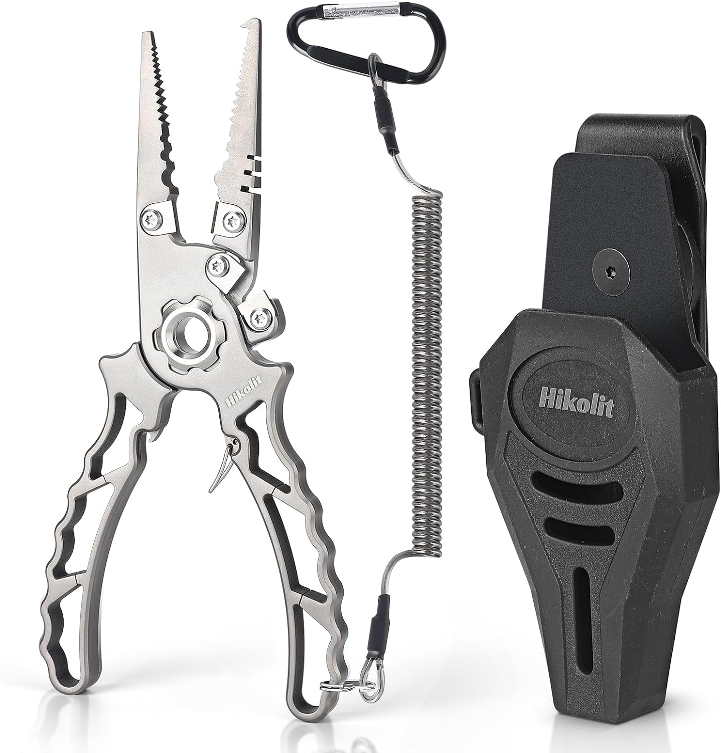 Hikolit Titanium Fishing Pliers - Corrosion Resistant & Precision Cutting