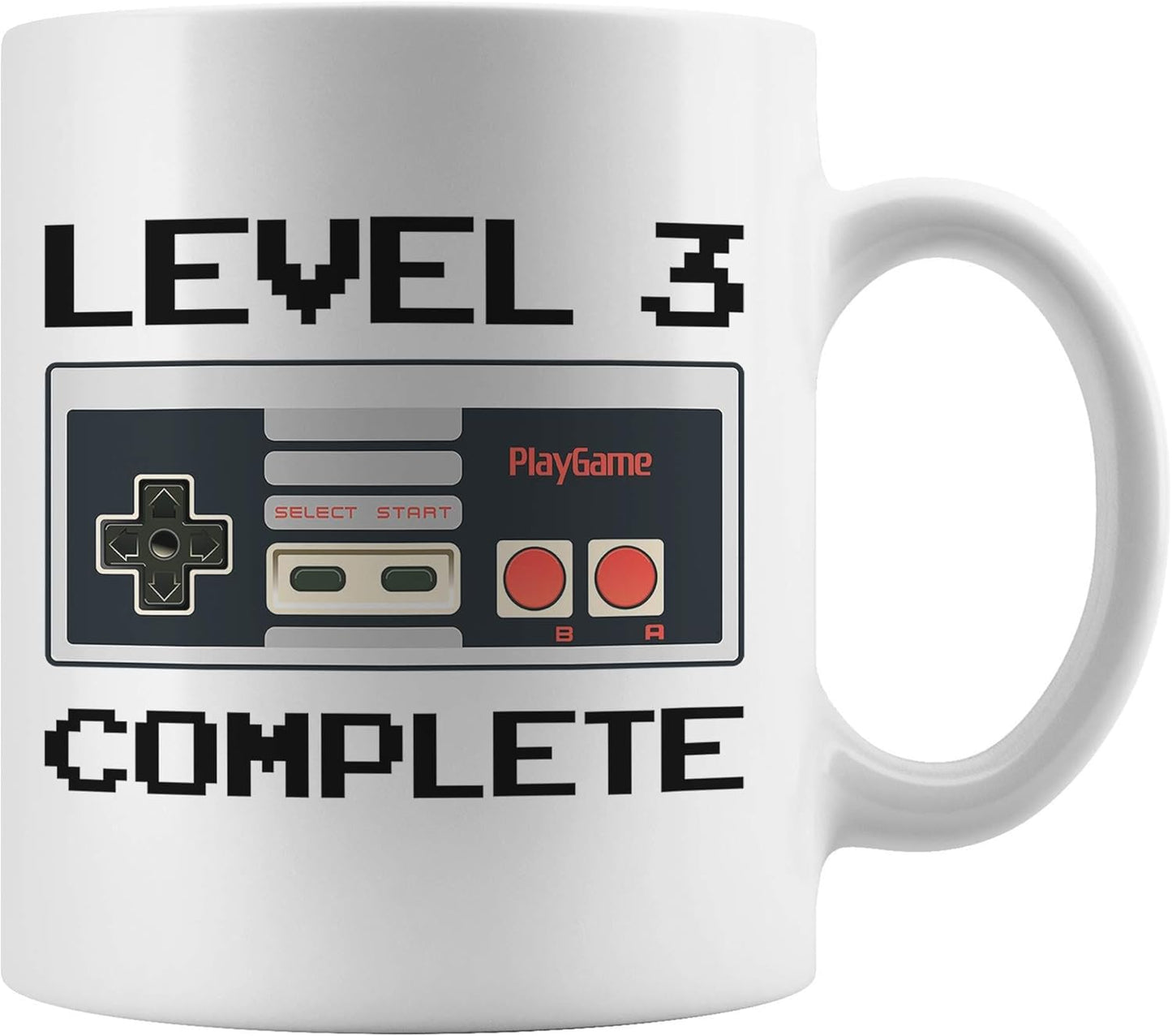 Level 3 Gaming Birthday Mug - Perfect for Video Game Lovers!
