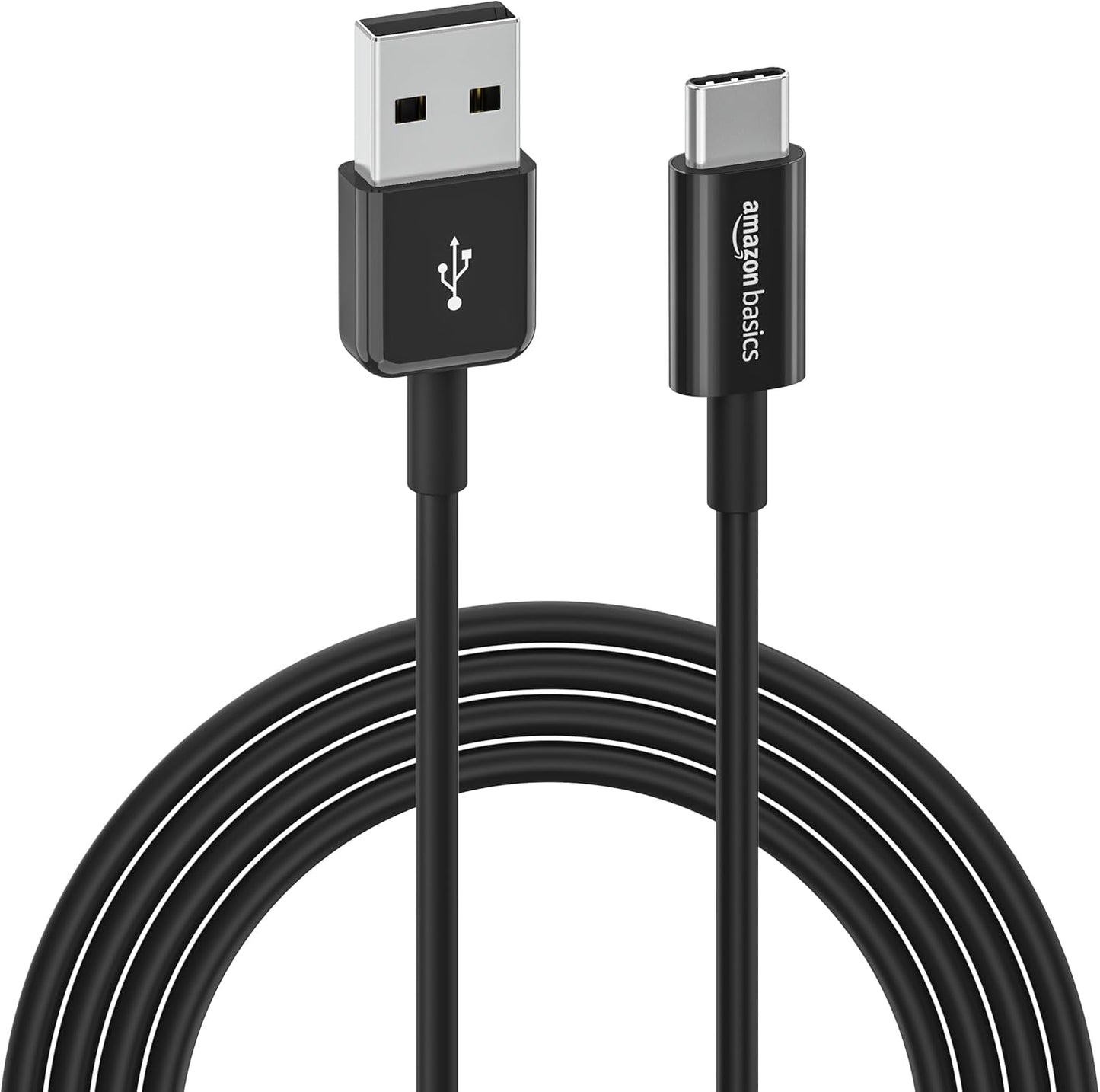 USB-C to USB-A 2.0 Male Cable 6 Feet 120 Count Pack