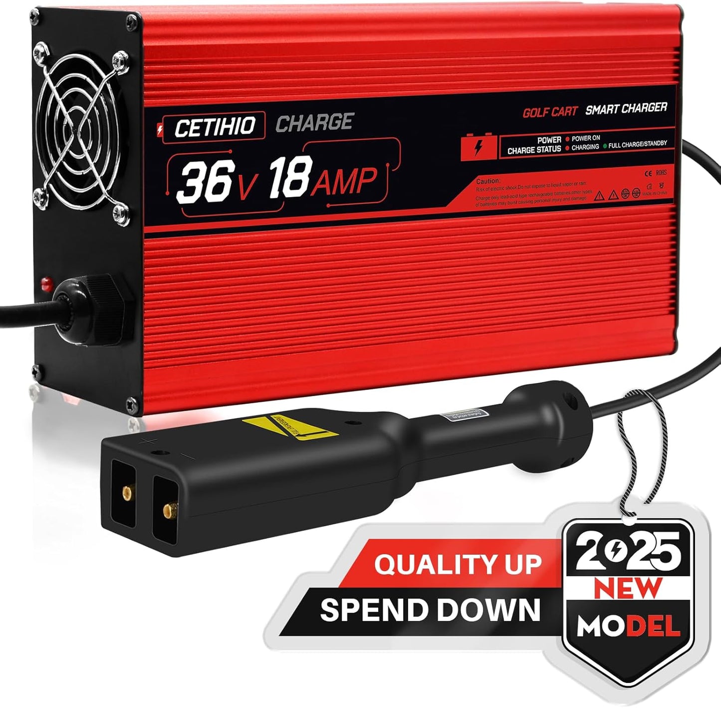 Upgrade to Faster Charging with CETIHIO EZGO TXT Charger