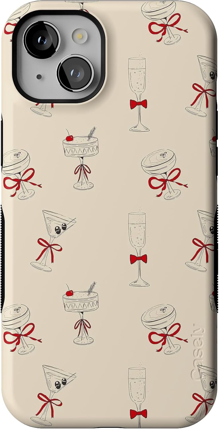 Bold Protective iPhone 15 Case with Unique Kitty Design
