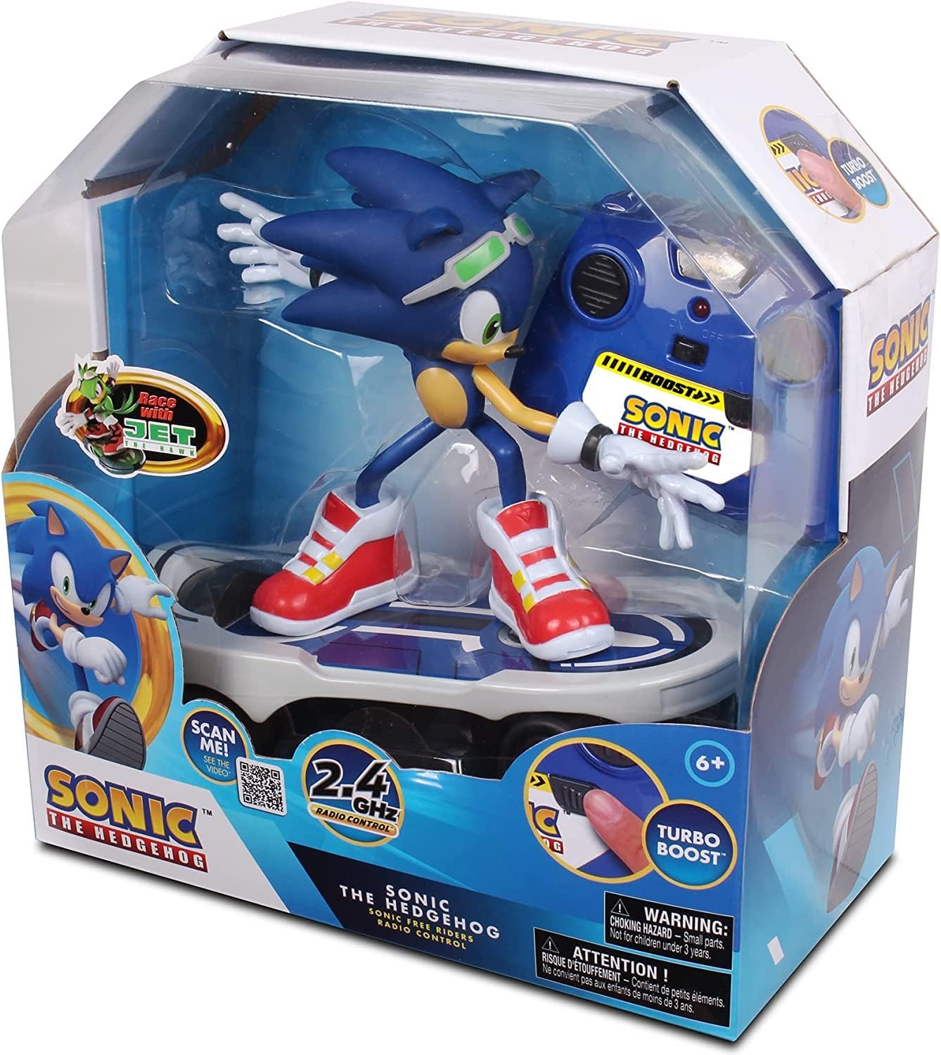 NKOK Sonic R/C with Turbo Boost - Drive & Have Fun!