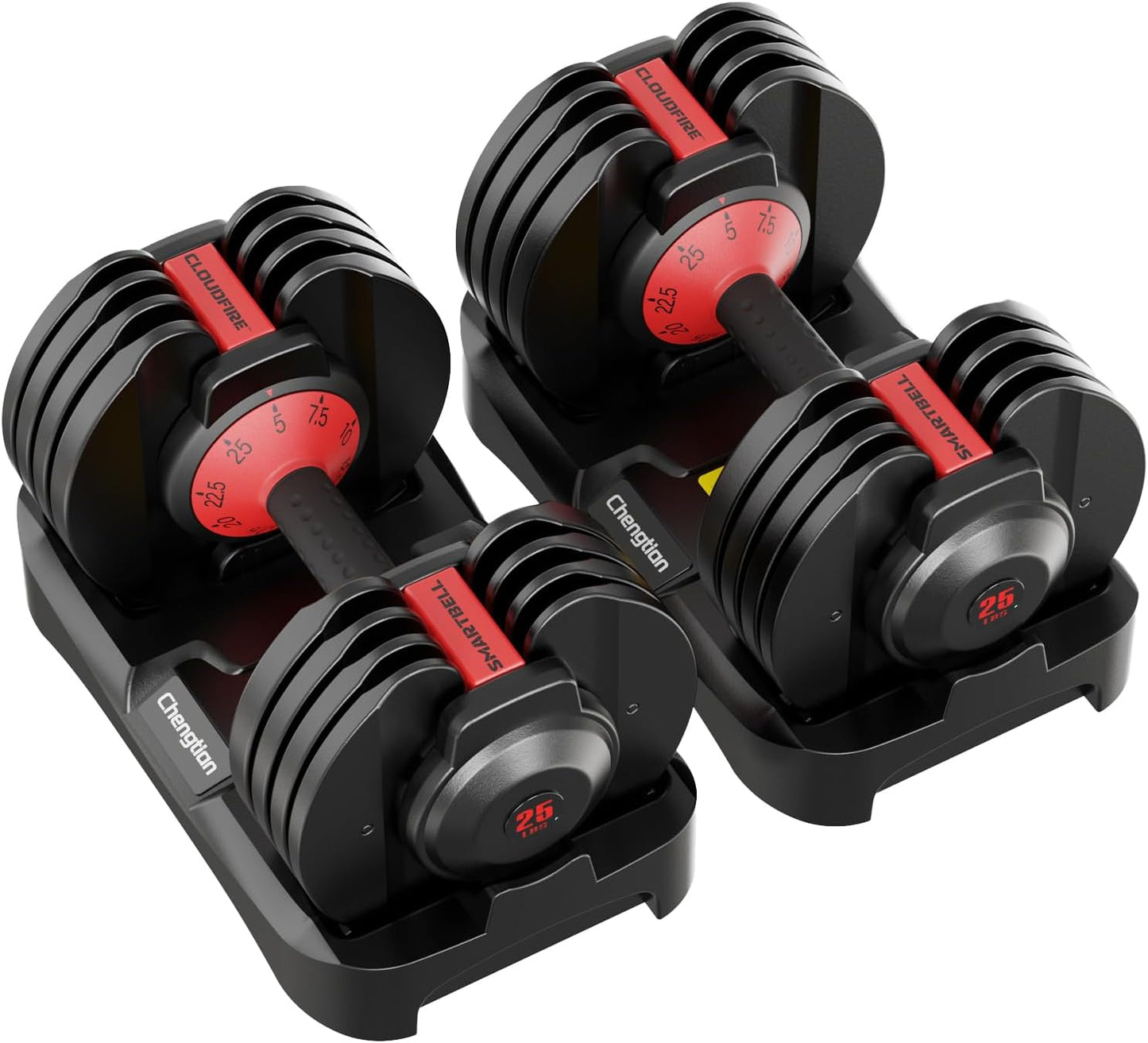 Upgraded Adjustable Dumbbells Set for Home Gym Workouts