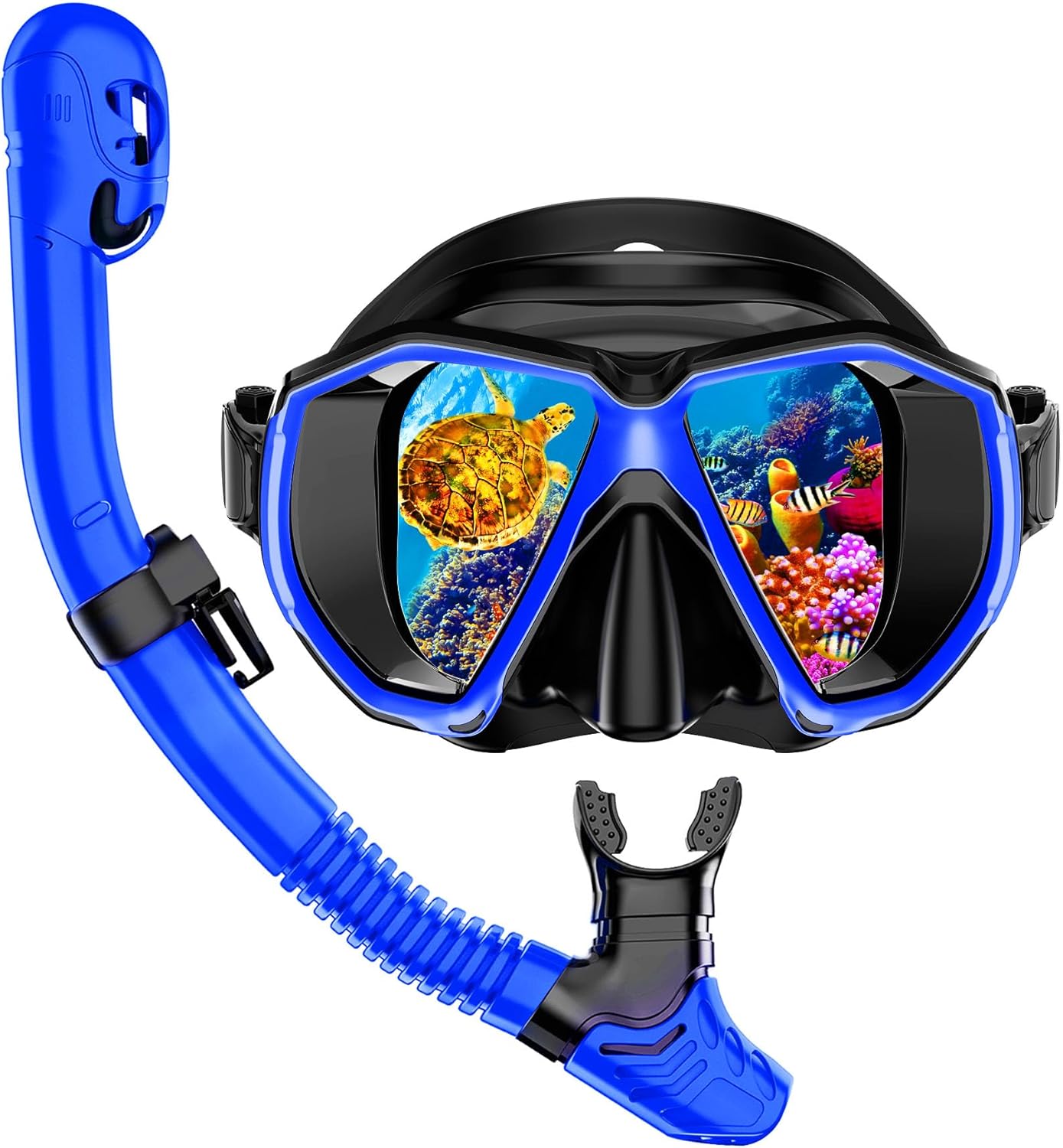 Anti-Fog Scuba Mask Set for Ultimate Snorkeling Joy!