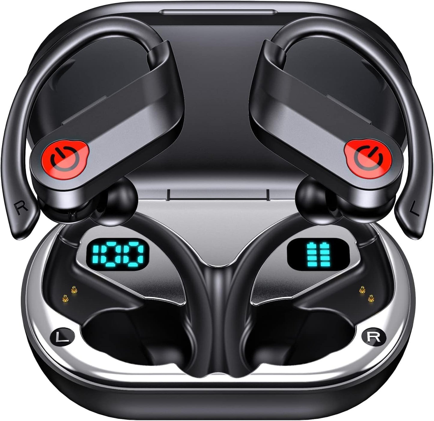EUQQ Wireless Earbuds - 120H Playtime for Intense Workouts!