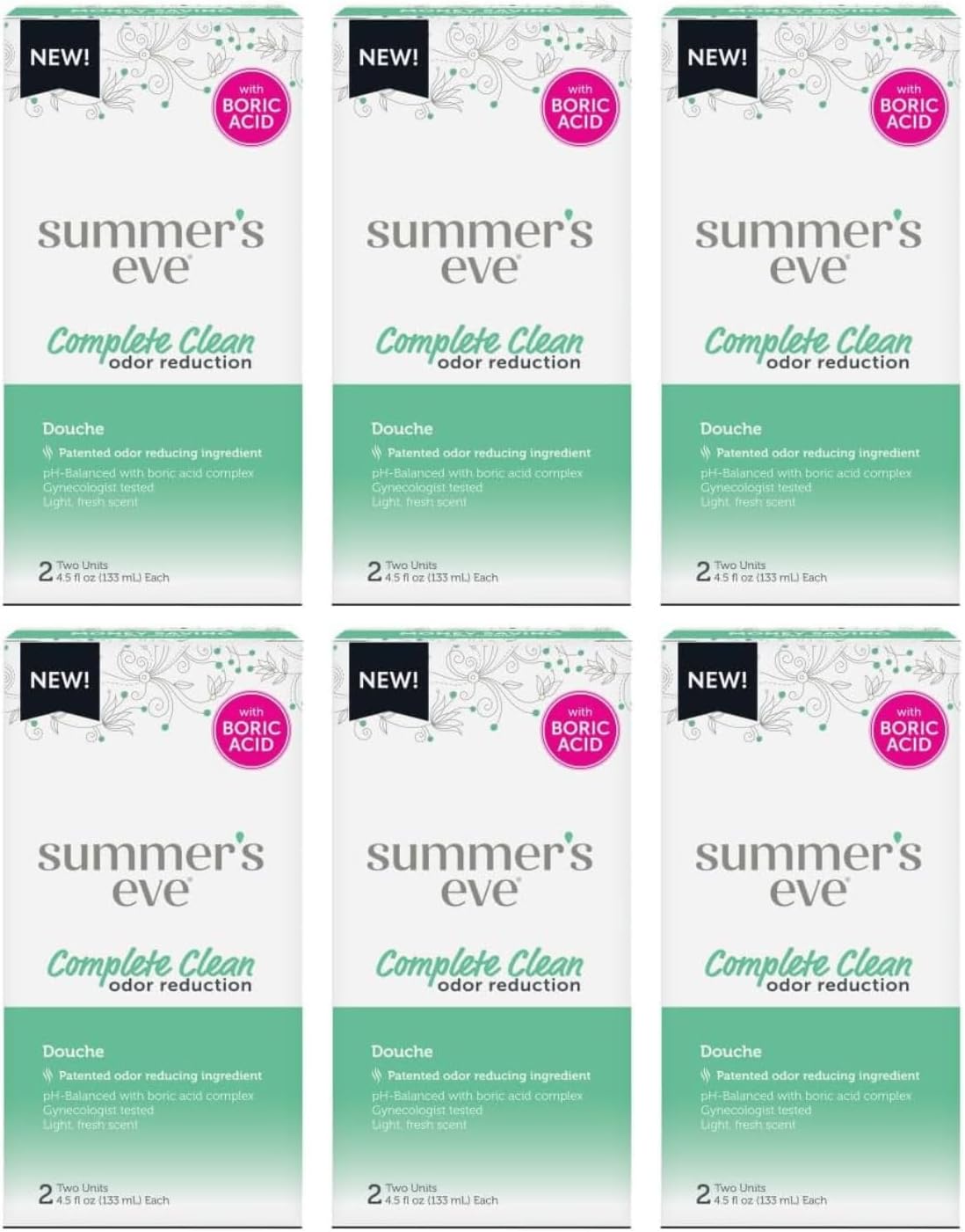 Summer's Eve Complete Clean Vaginal Douche for Women 4.5 Ounce