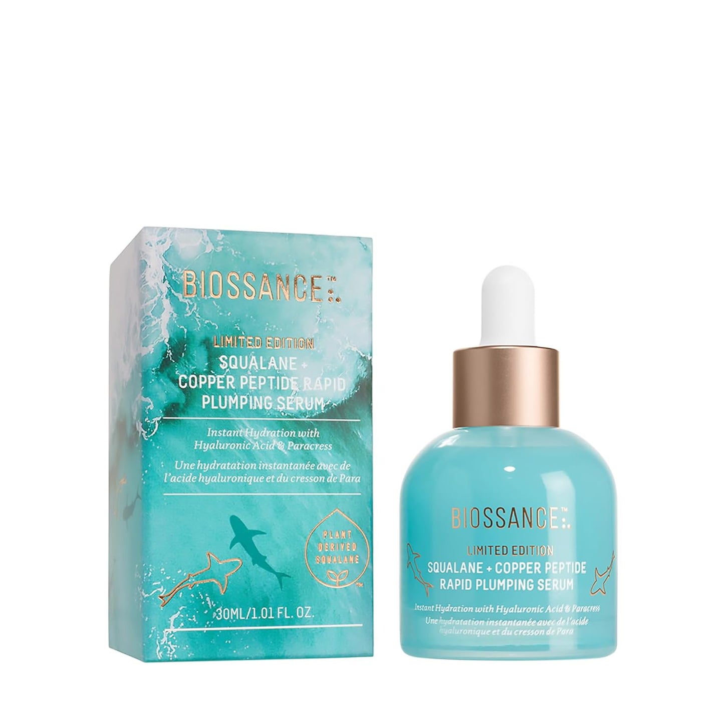 BIOSSANCE Squalane + Copper Peptide Rapid Plumping Serum Review