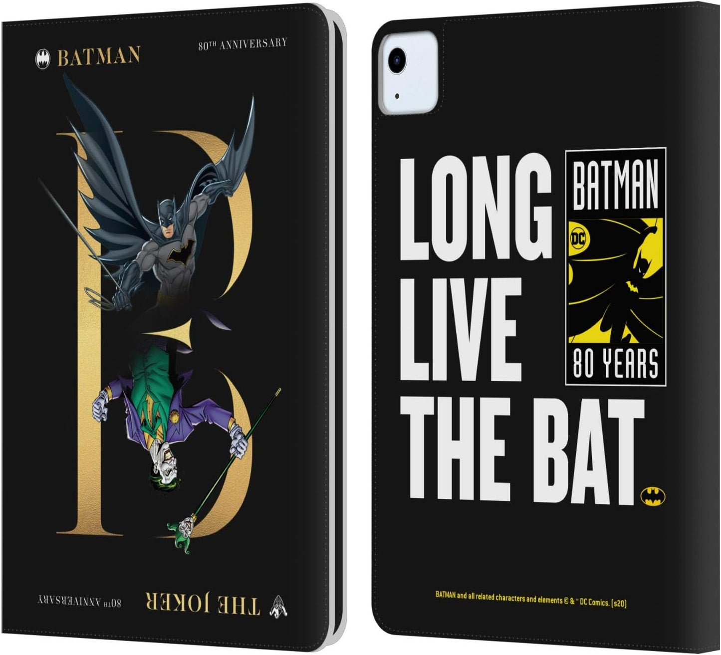 Batman DC Comics Joker Rivalry Leather Wallet Case for iPad Air