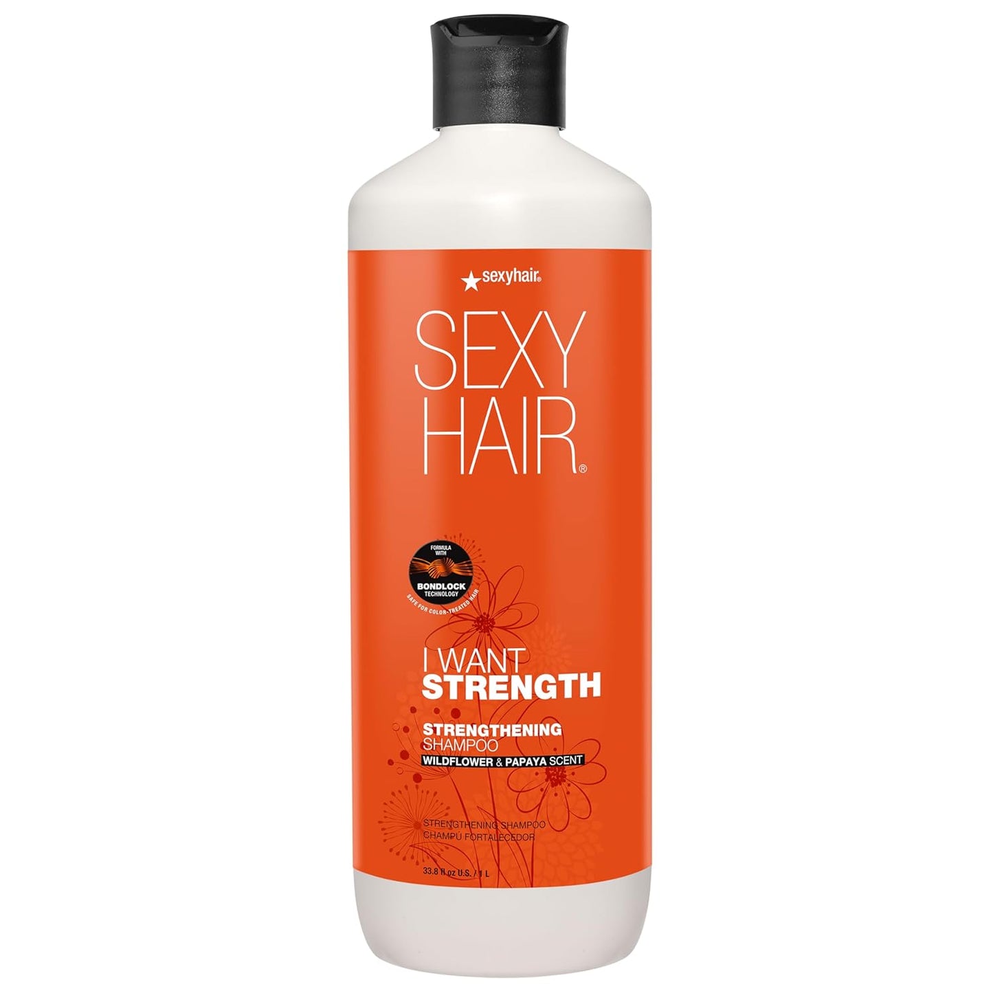 SexyHair I WANT STRENGTH Shampoo and Conditioner for All Hair Types