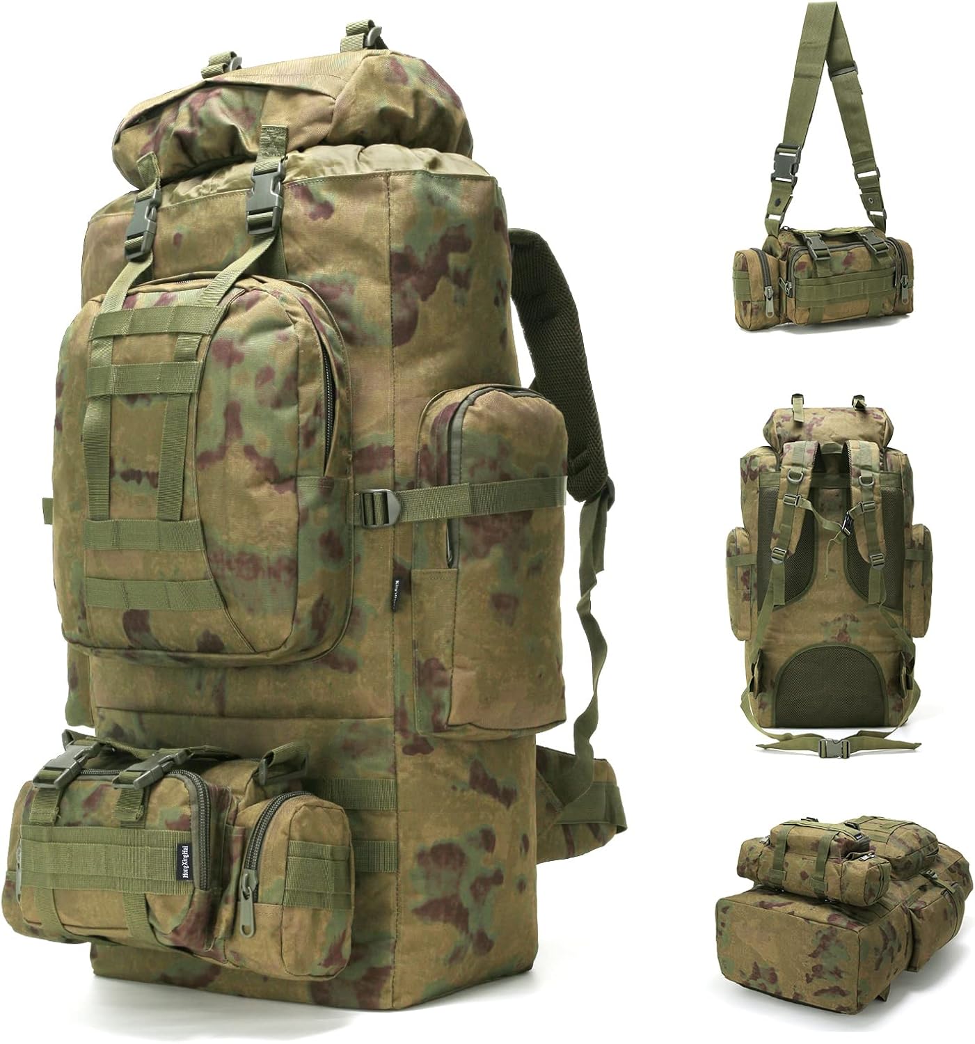 HongXingHai 100L Waterproof Tactical Backpack