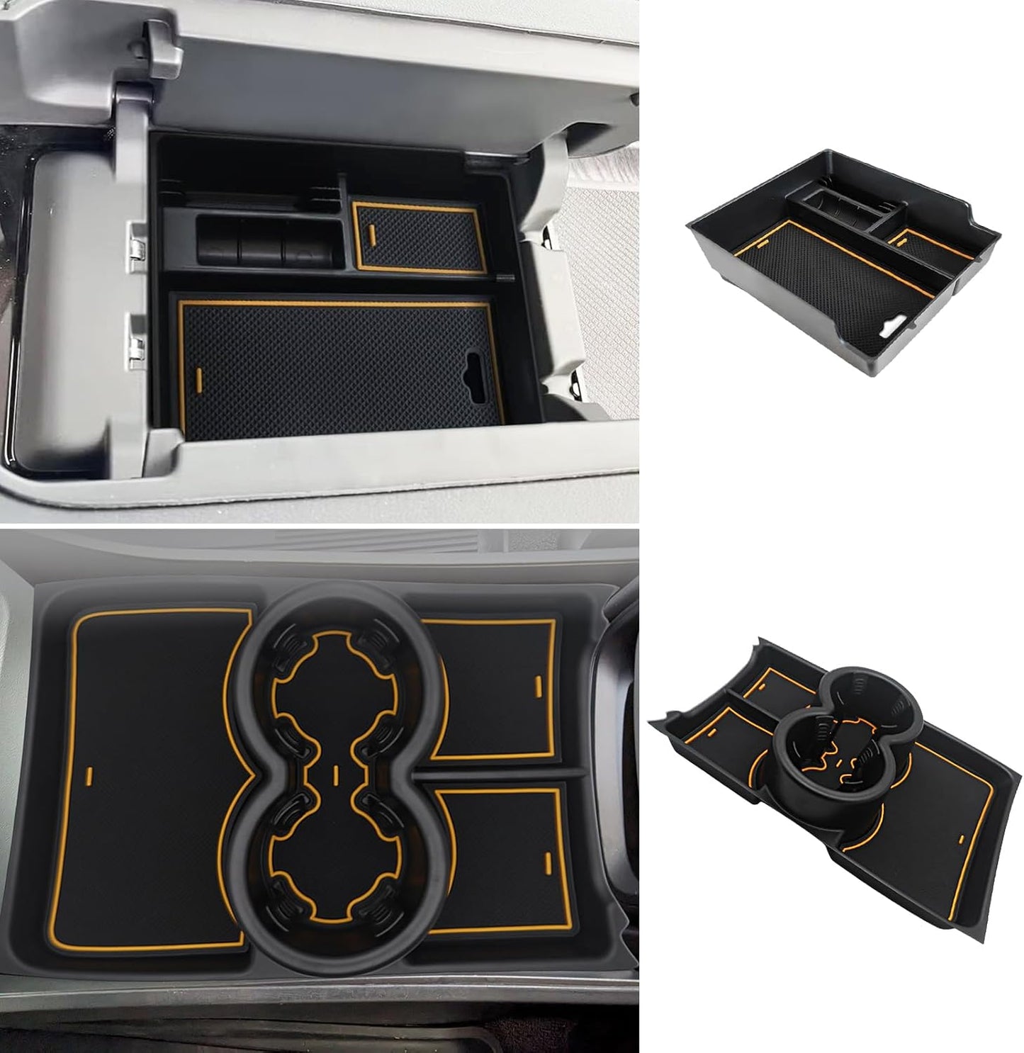 BestEvMod Armrest Storage Box for Rivian R1T & R1S - 2PCS