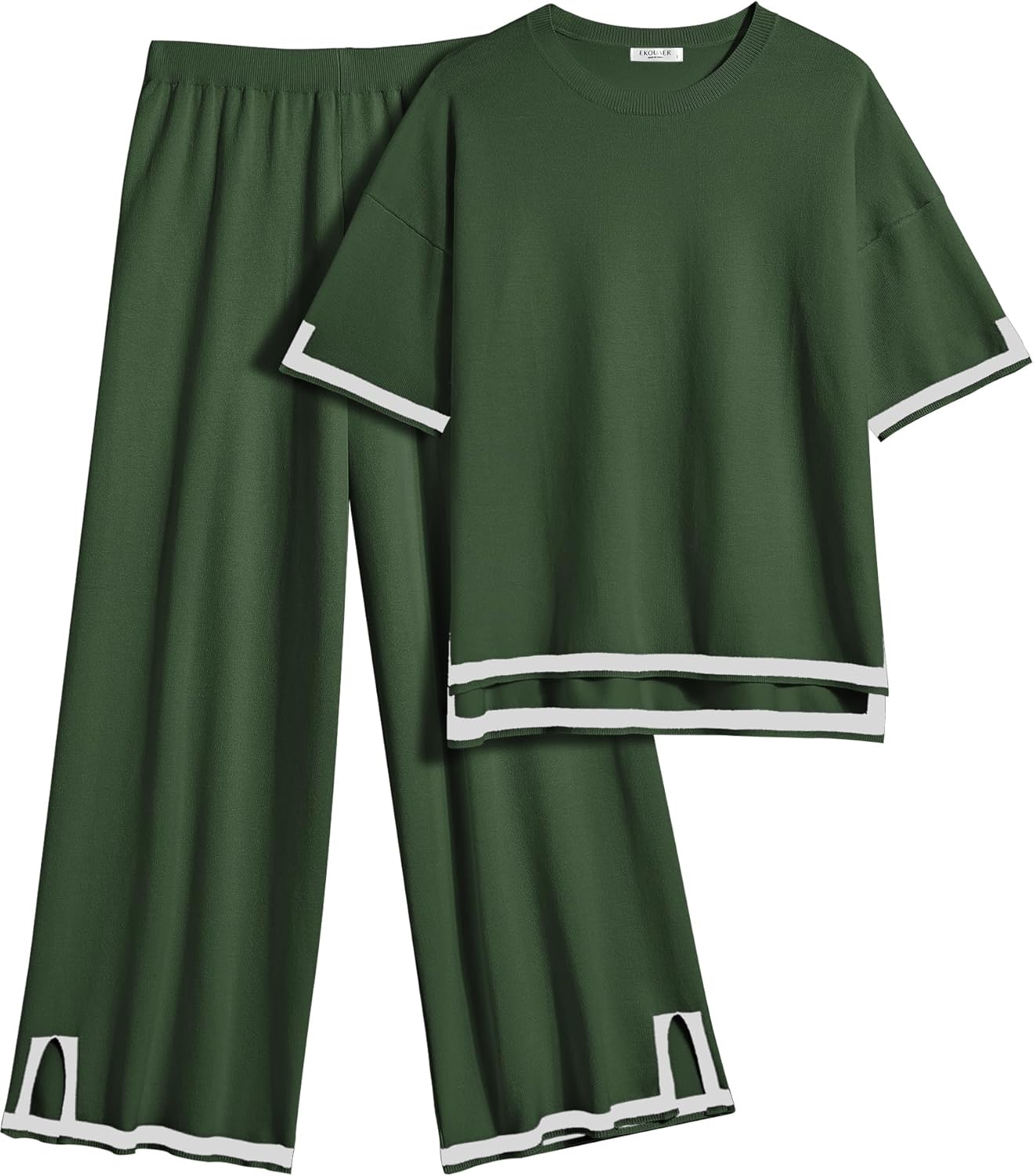 Ekouaer Lounge Set for Women Travel Outfits - Stylish Comfort