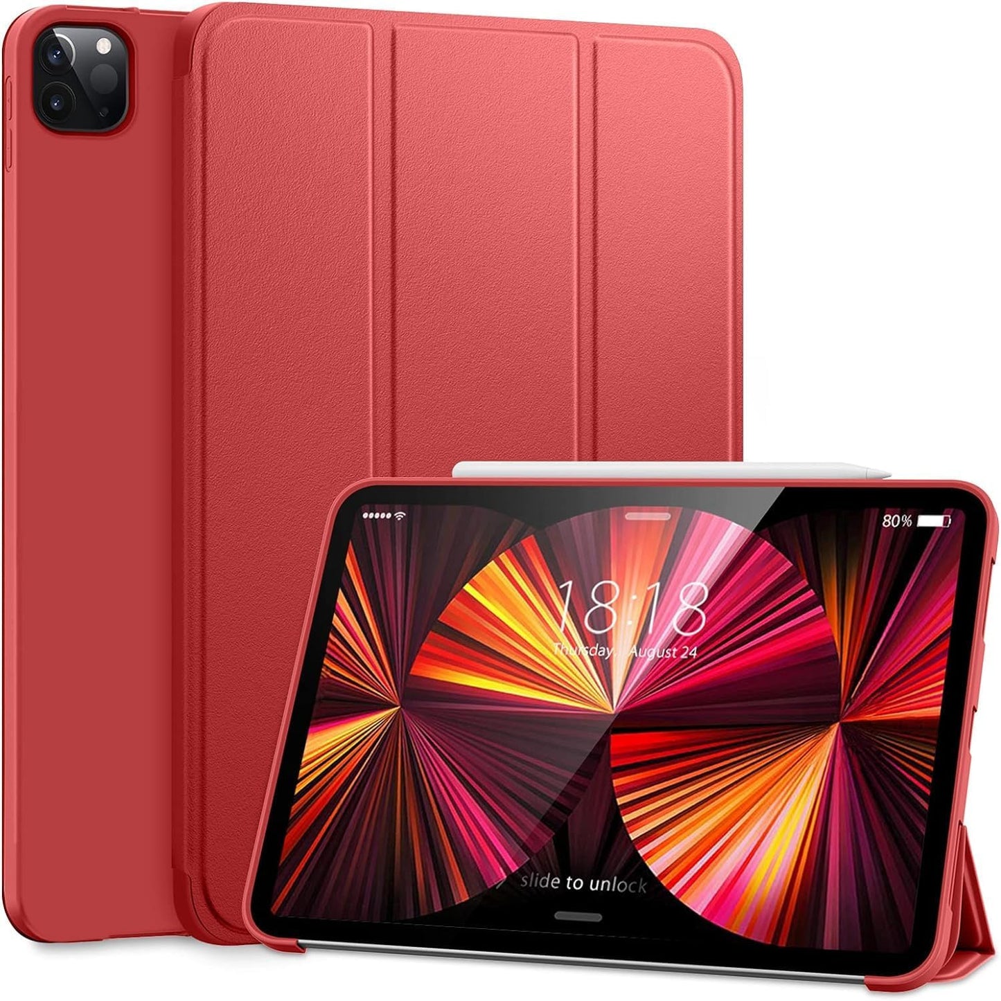 DuraSafe Cases for iPad PRO 11 Inch - Lightweight Red TPU Case