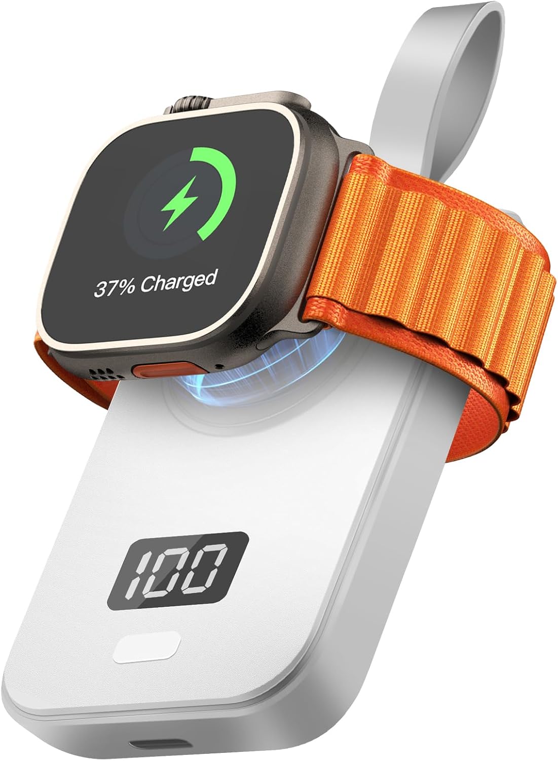 2500mAh Magnetic Portable Apple Watch Charger