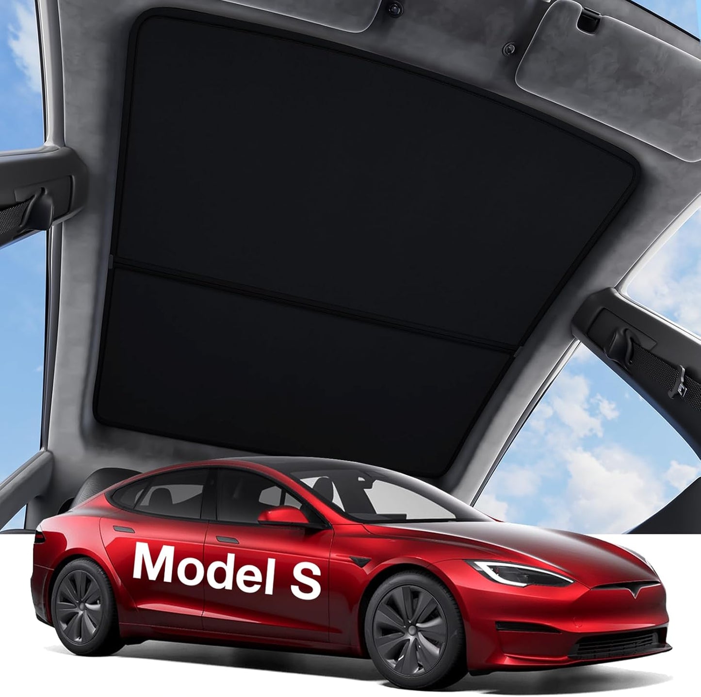 Wigoo Tesla Model S Sunshade Roof for Ultimate Heat Protection