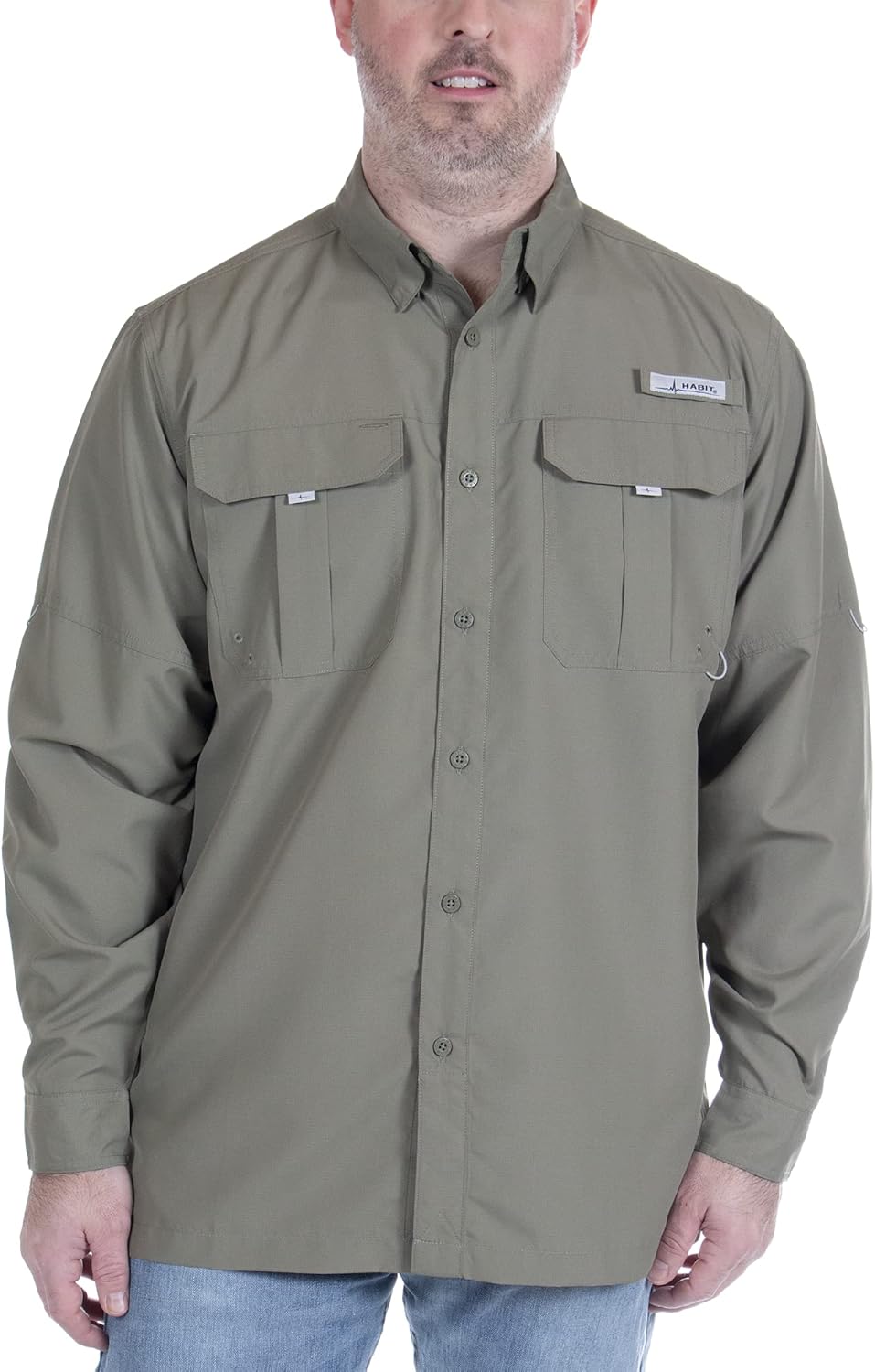 HABIT Men's Fourche Mountain Long Sleeve Fishing Shirt Review