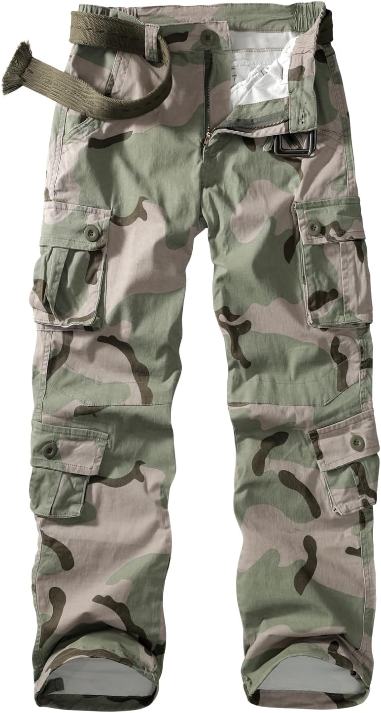 Women's Casual Combat Cargo Pants for Outdoor Adventures