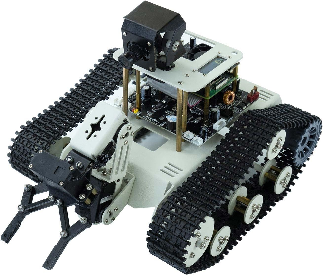 Yahboom Raspberry Pi 5 Robot Track Tank Car Kit for AI Learning