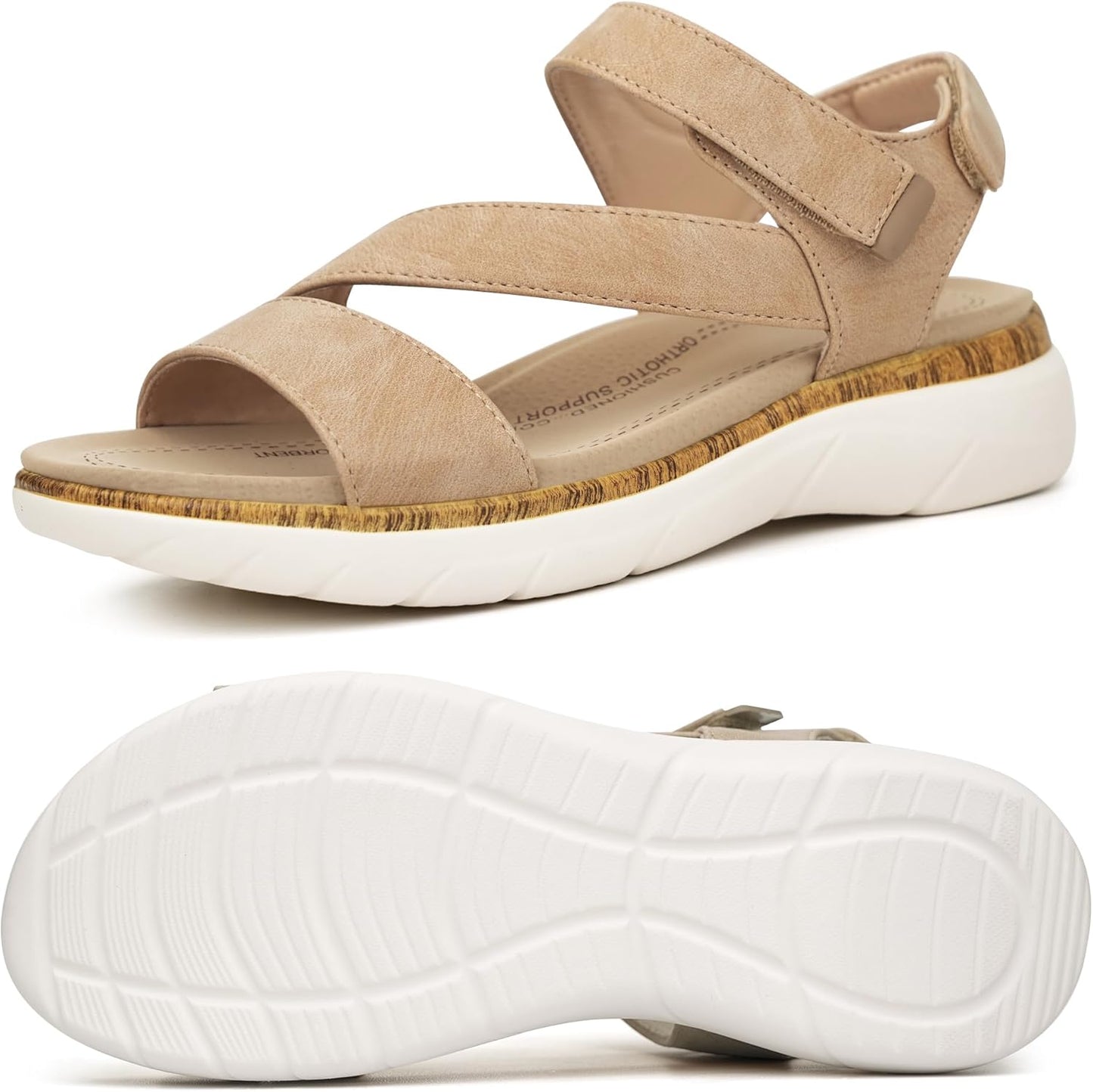 Women Arch Support Sandals for Comfortable Walking All Day