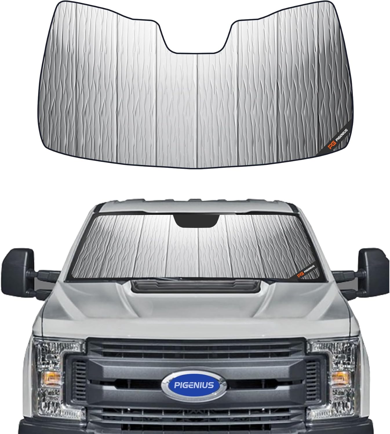 Windshield Sun Shade for Ford F-150 2021-2025 - Beat the Heat