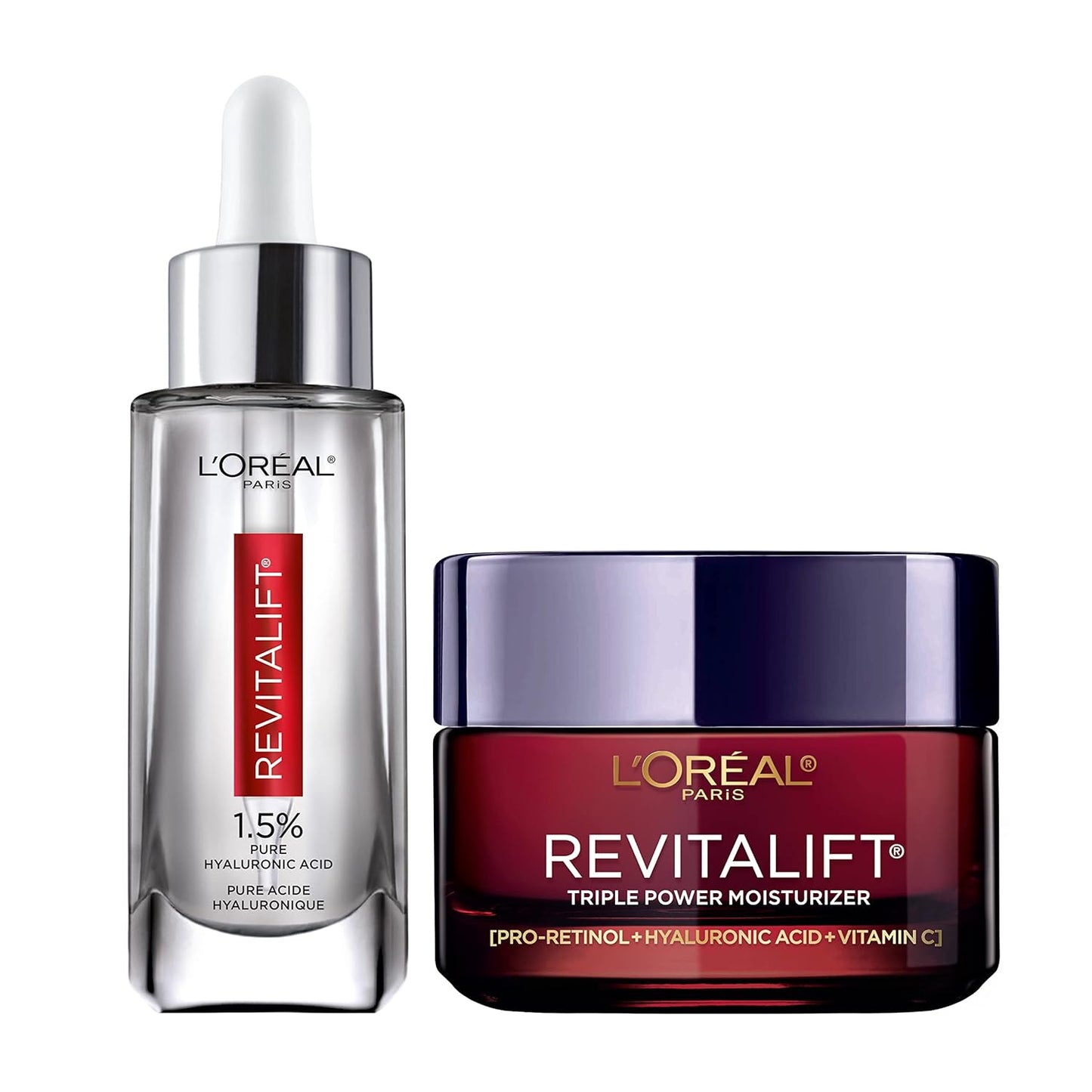 Revitalift Anti-Aging Power Duo with Hyaluronic Acid Serum
