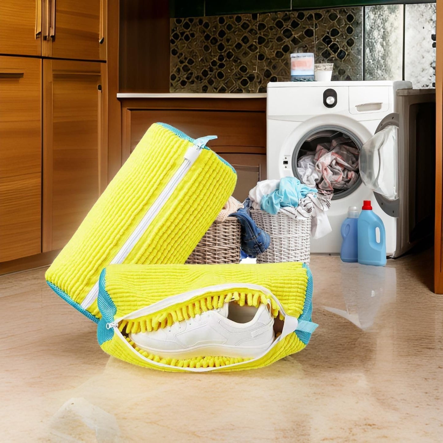Mesh Shoe Bag: Keep Sneakers Clean!