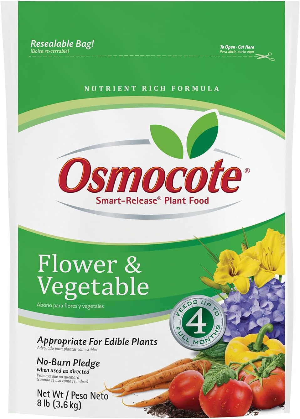 Osmocote Smart-Release Plant Food for Vibrant Vegetables & Flowers